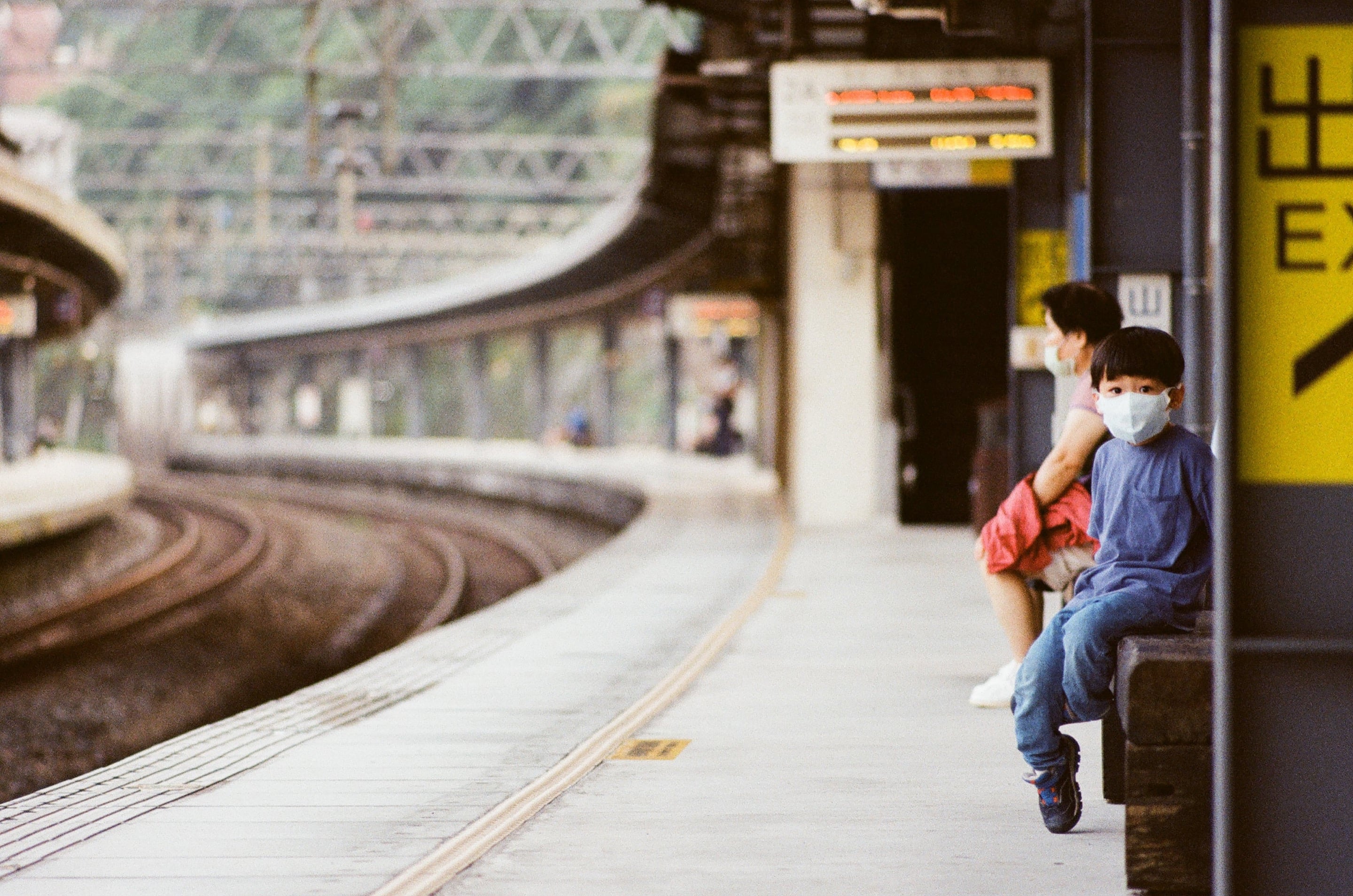 EP8 火車｜Olympus OM-1 + Kodak ColorPlus 200 彩色底片